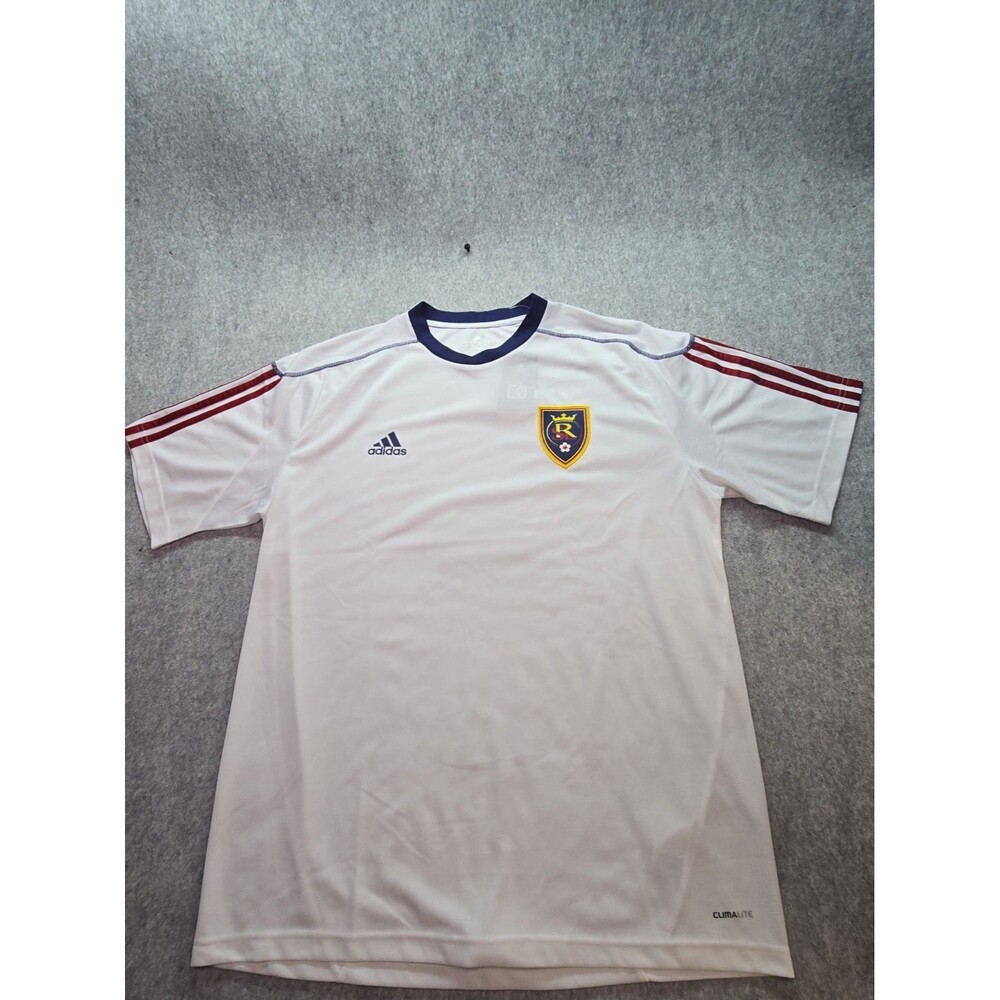 adidas Real Salt Lake  Soccer Training Shirt Jersey White XL Shirt
